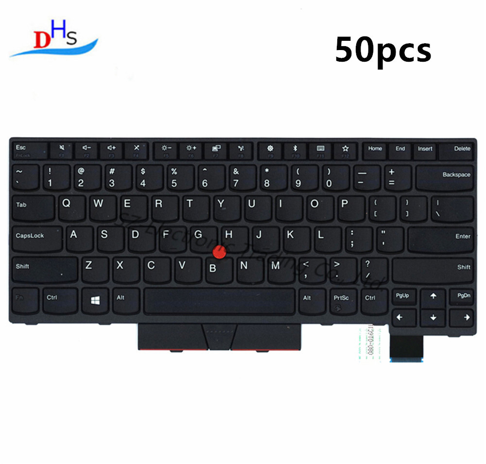 x50pcs 01AX446 For Lenovo ThinkPad T470 T480 Keyboard US 01HX379 01AX364