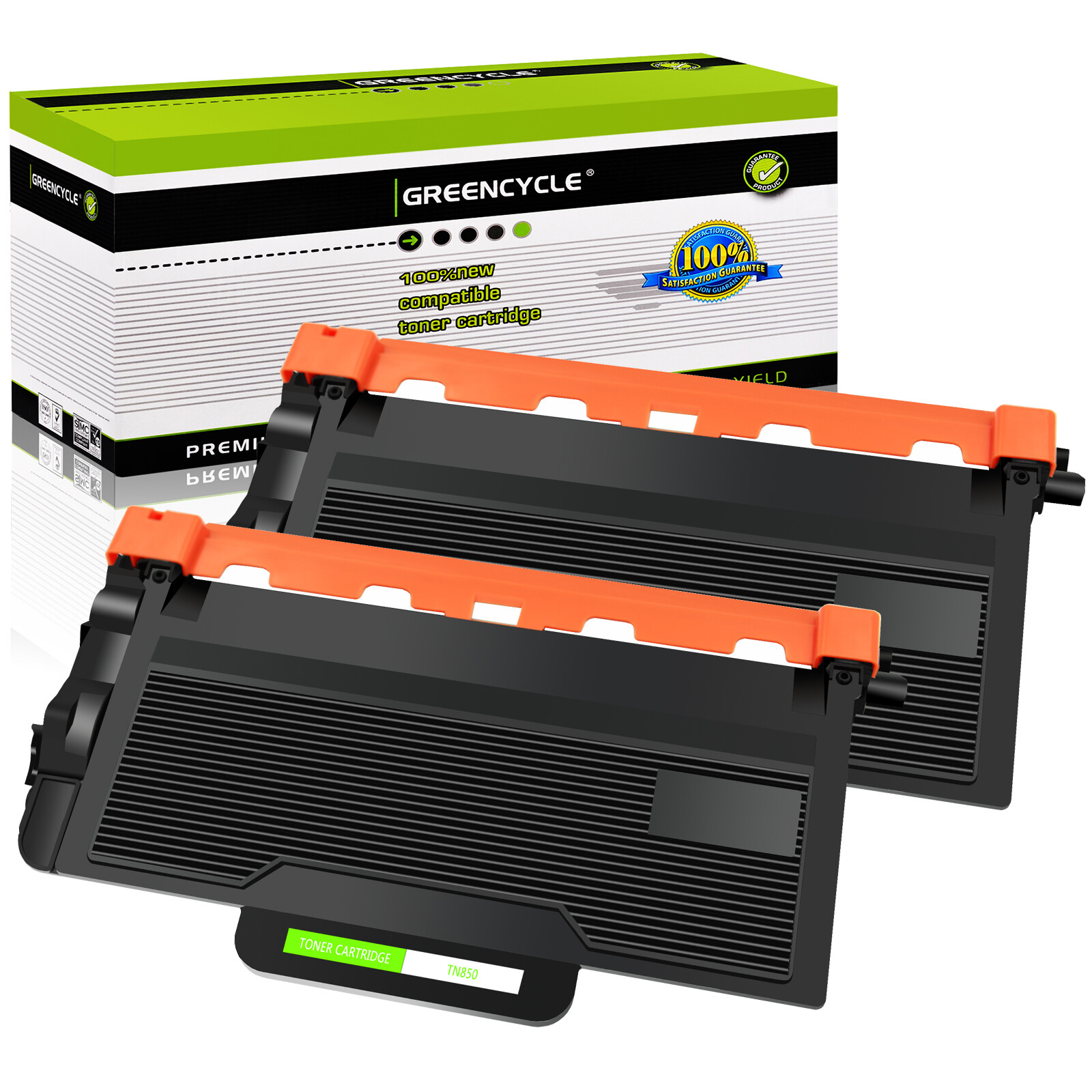 2× TN850 Laser Toner Cartridge fit for Brother HL-L5200DW HL-L6200DW MFC-L5800DW