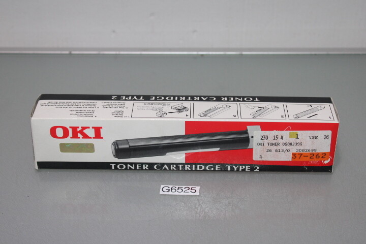  Oki Type 2 Tonerkartusche 09002395, Schwarz für Oki OL-400ex(G6525-R60)