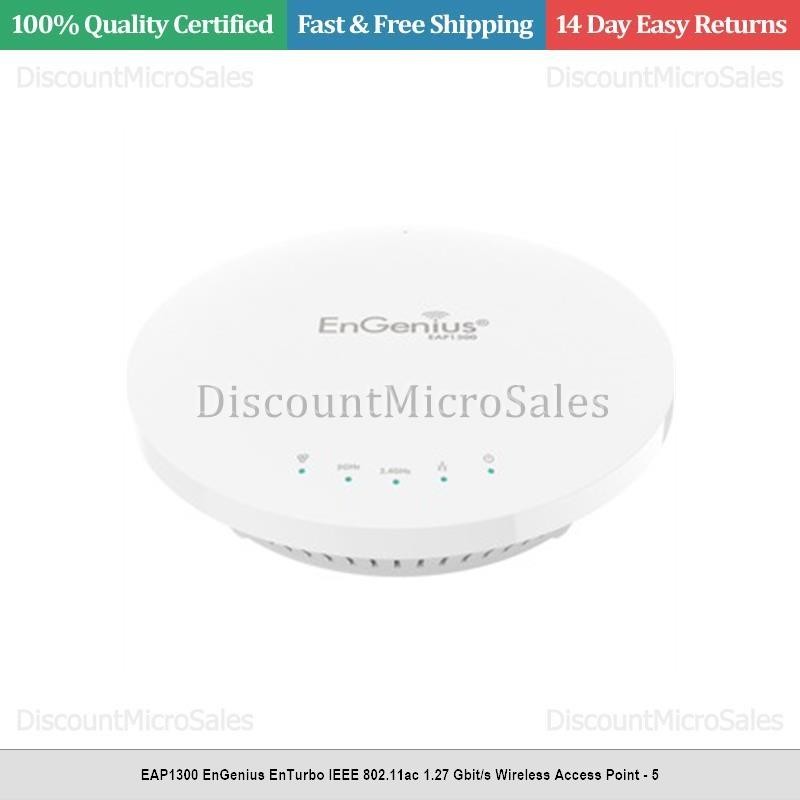 EAP1300 EnGenius EnTurbo IEEE 802.11ac 1.27 Gbit/s Wireless Access Point - 5