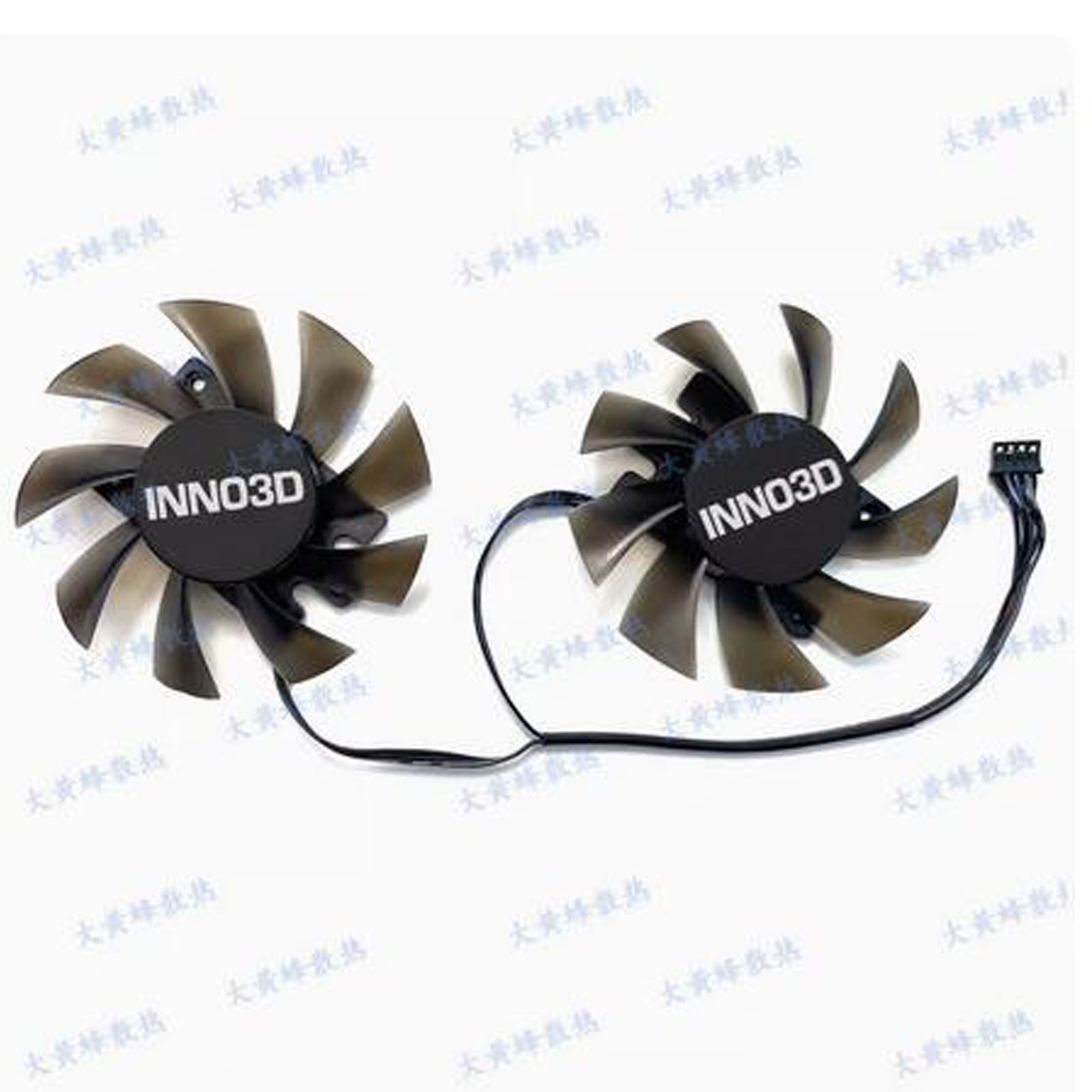 Graphics Card Fan CF-12815S For INNO3D RTX2070 8GB TWIN X2 Black Gold Supreme ##