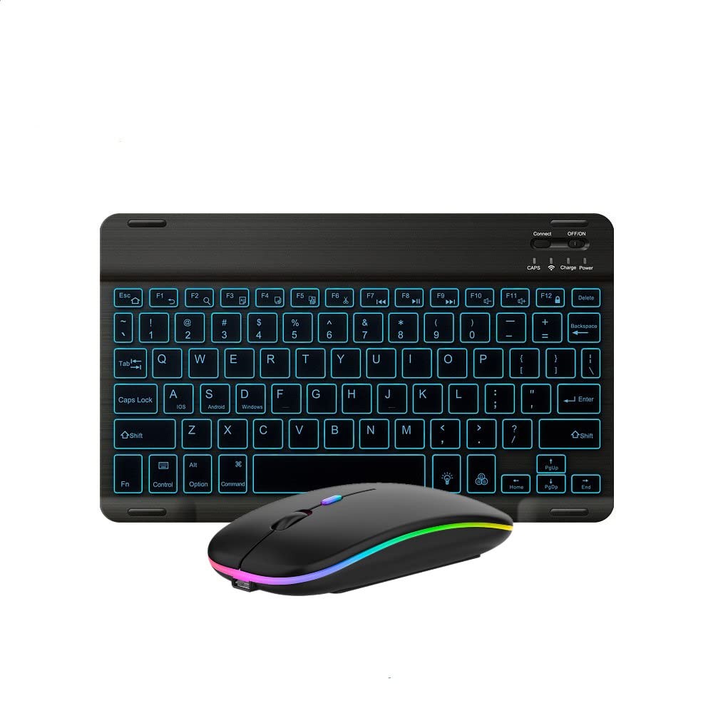 Ultra-Slim Lightweight Bluetooth Keyboard and Portable Mini Wireless Keyboard...
