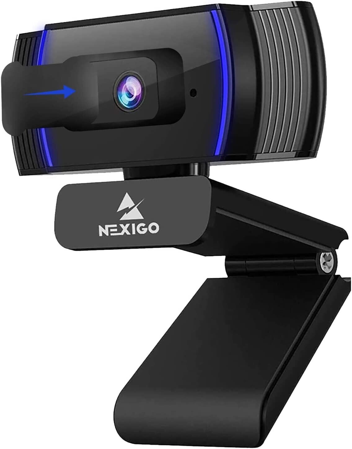 NexiGo N930AF Webcam, 1080P HD Autofocus, Compatible with Zoom/Skype/Teams/Webex