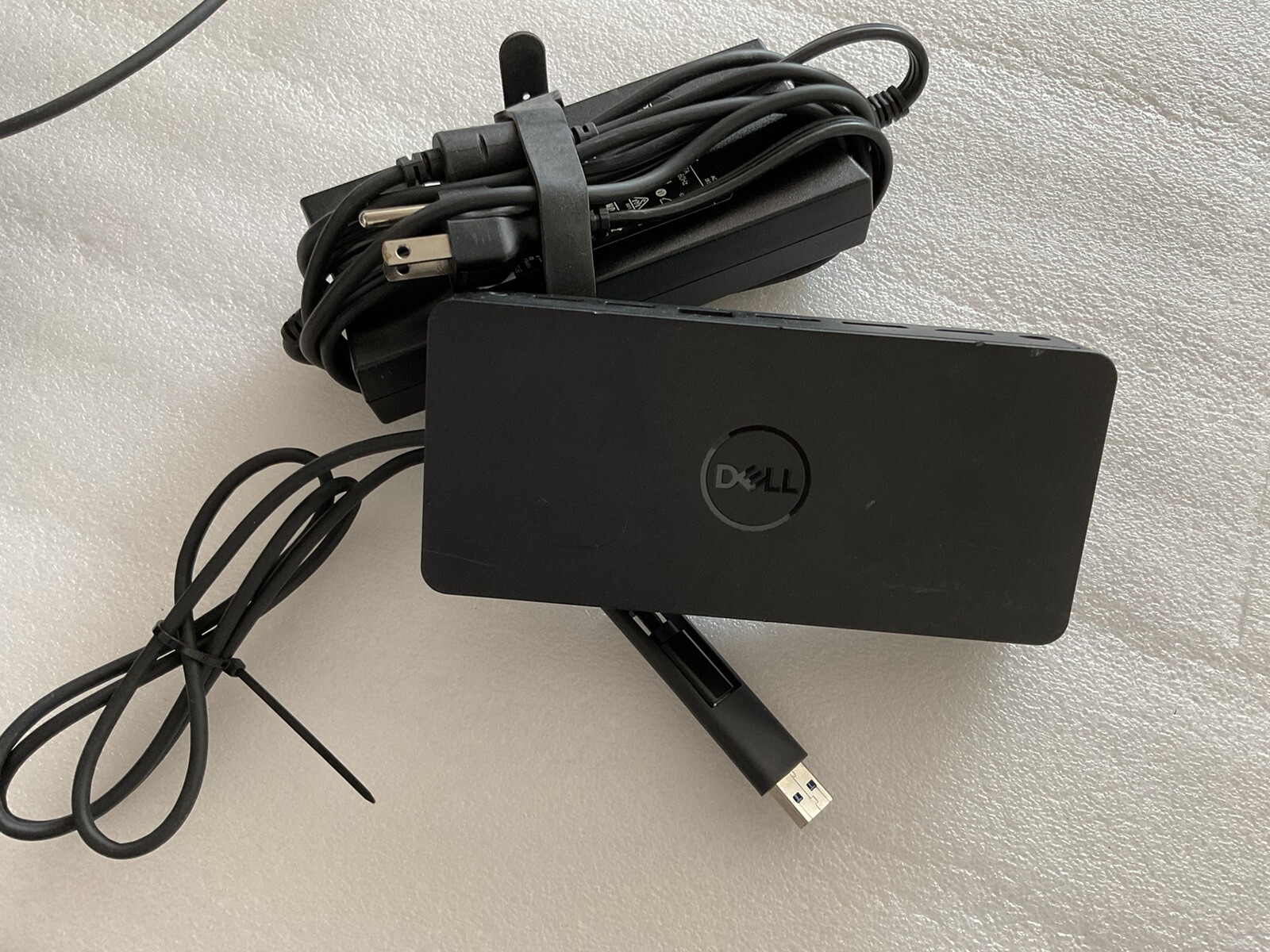 Dell D6000 Docking Station USB 3.0 USB-C 4K w/ 130W Dell Adapter