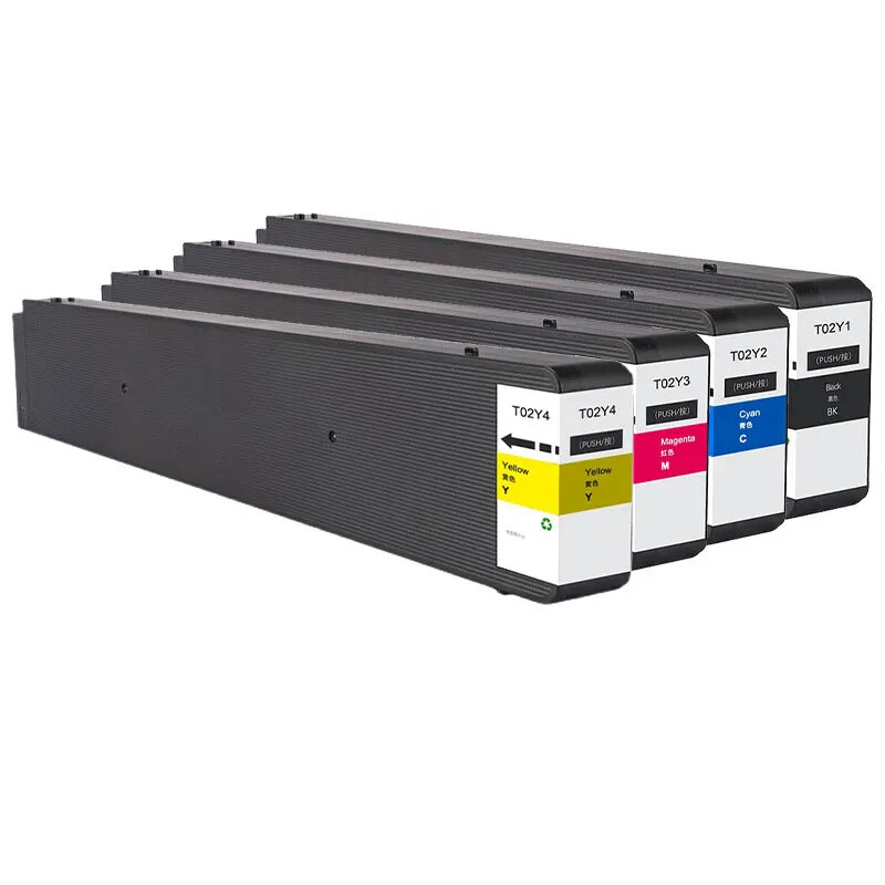 4PC Compatible Pigment Ink Cartridge For Epson WF-C21000 WF-C21000a WF-C21000c