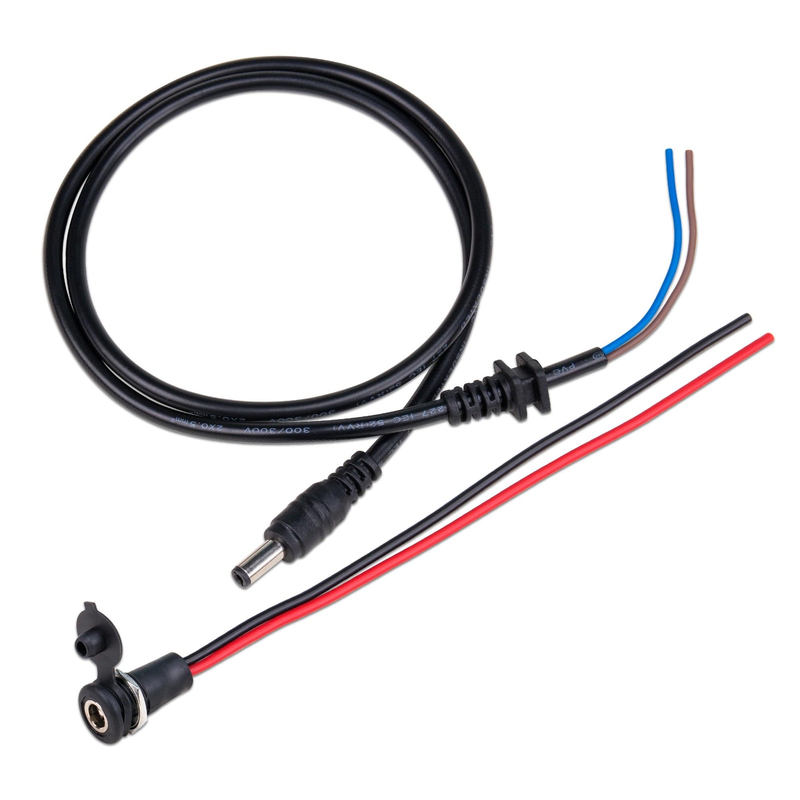 1Set Charging Wire 2.1mm DC Connector for 36V 48V 60V Electric Ebike Battery