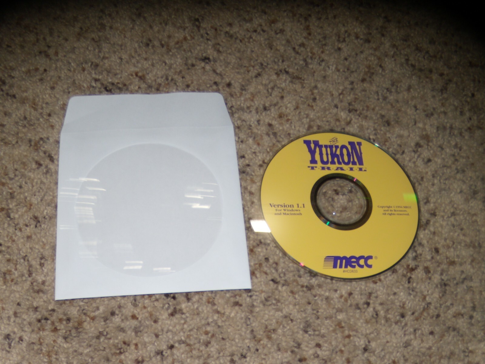 The Yukon Trail (PC, 1994) Game