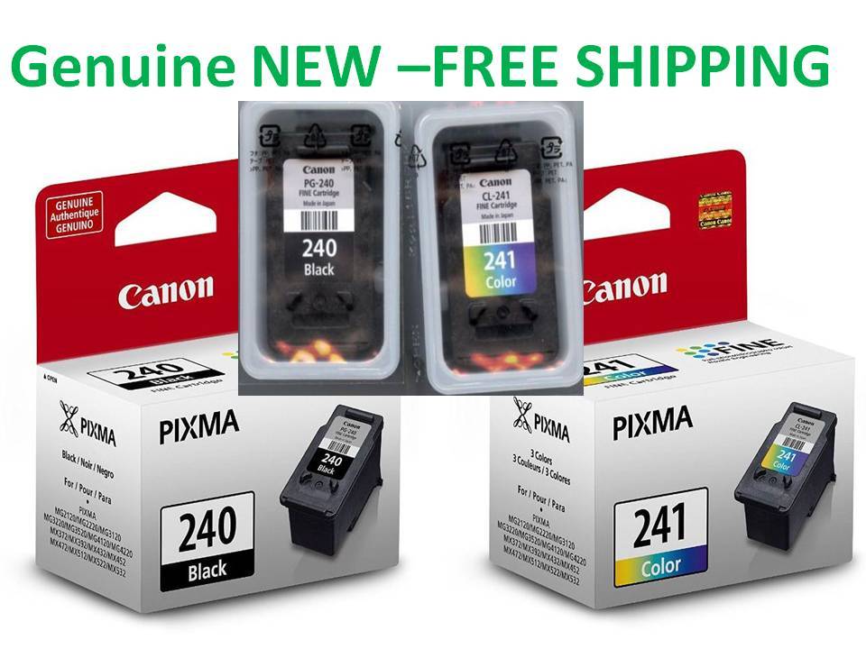 Genuine Canon PG-240 CL-241 Original Ink Cartridges For MG3600 Series Printer