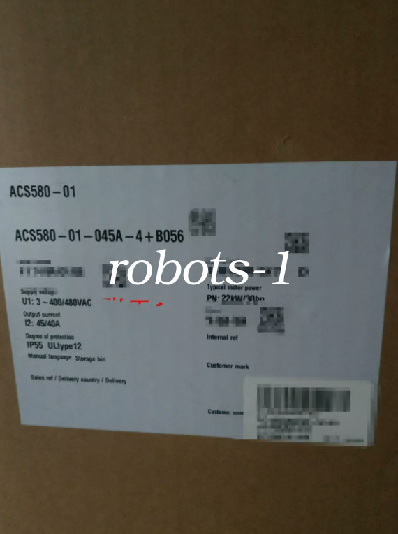 ACS580-01-045A-4+B056 ABB Inverter NEW FedEx or DHL