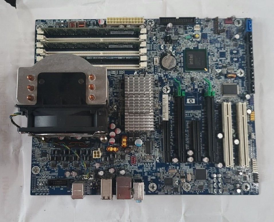 HP FMB-0902 REV 1.01 586766-002 586968-001 MOTHERBOARD W/ INTEL XEON SLBEW 2.66G
