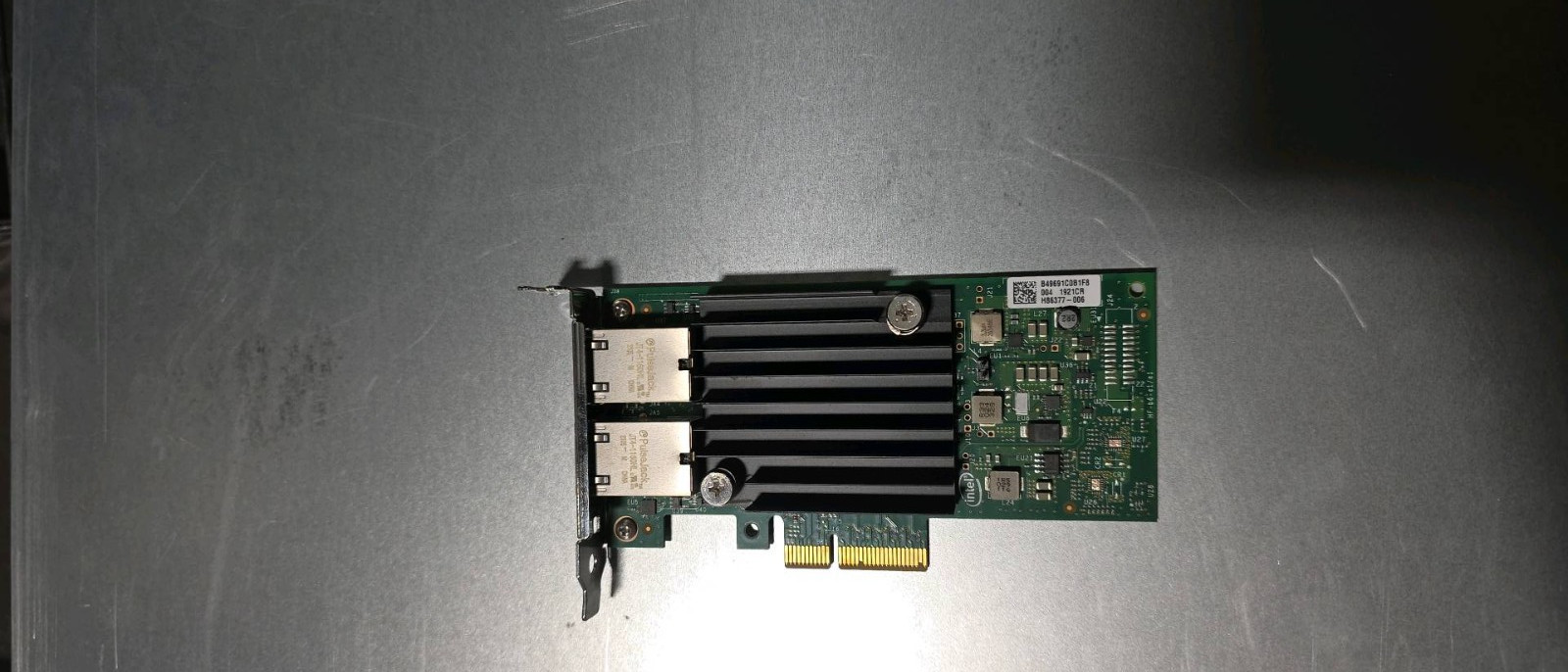 X550-T2 Intel 10Gb RJ45 Ethernet Converged PCIe Network X550T2 Intel HH Bracket