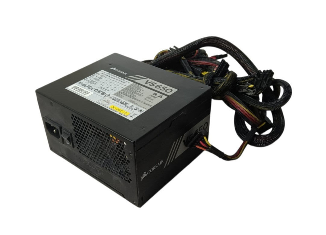 Corsair VS650 650W ATX Power Supply Non Modular RPS0102