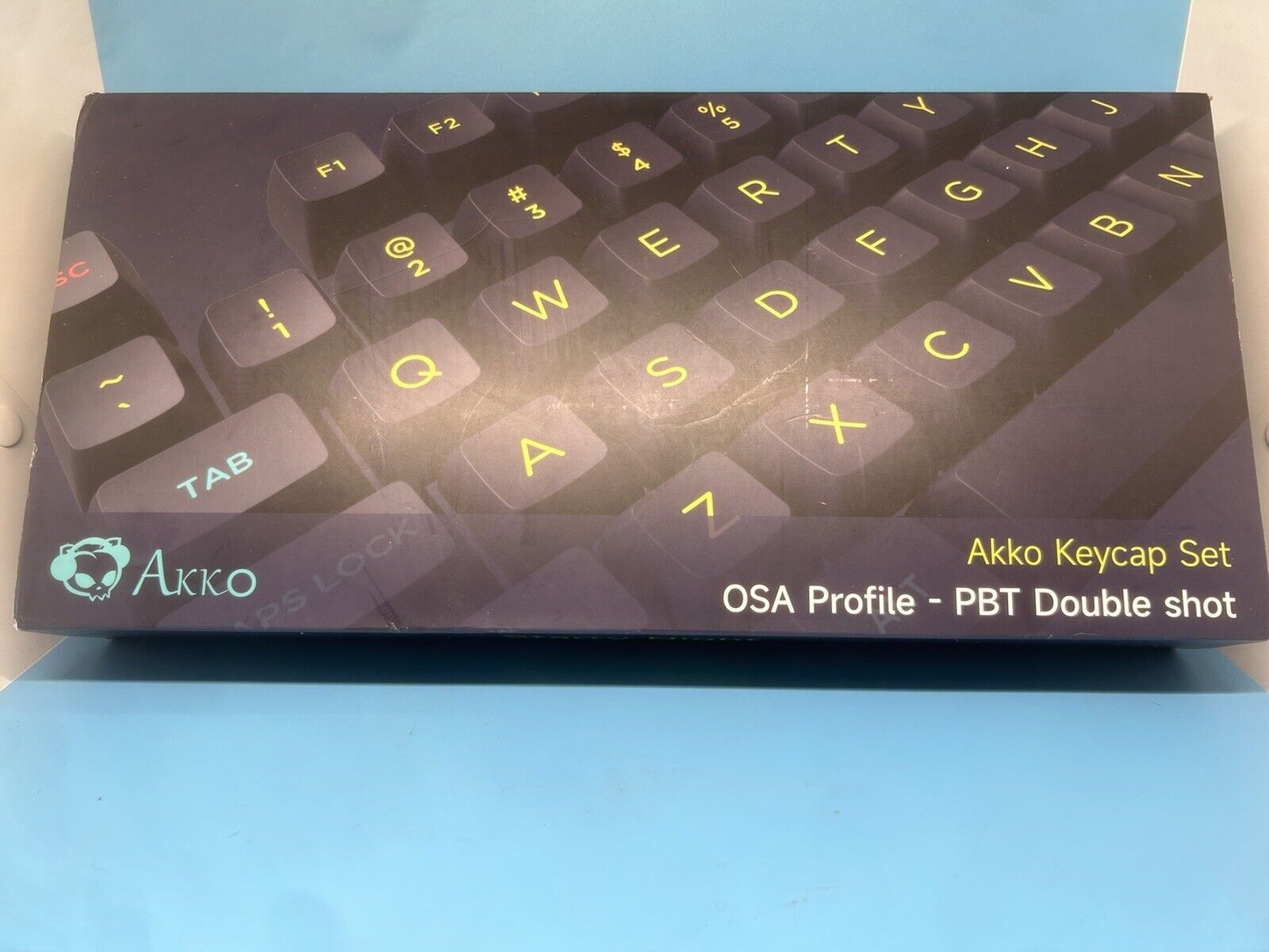 Akko “Starry Night” OSA Profile PBT Double Shot Keycap Set - Mechanical Keyboard
