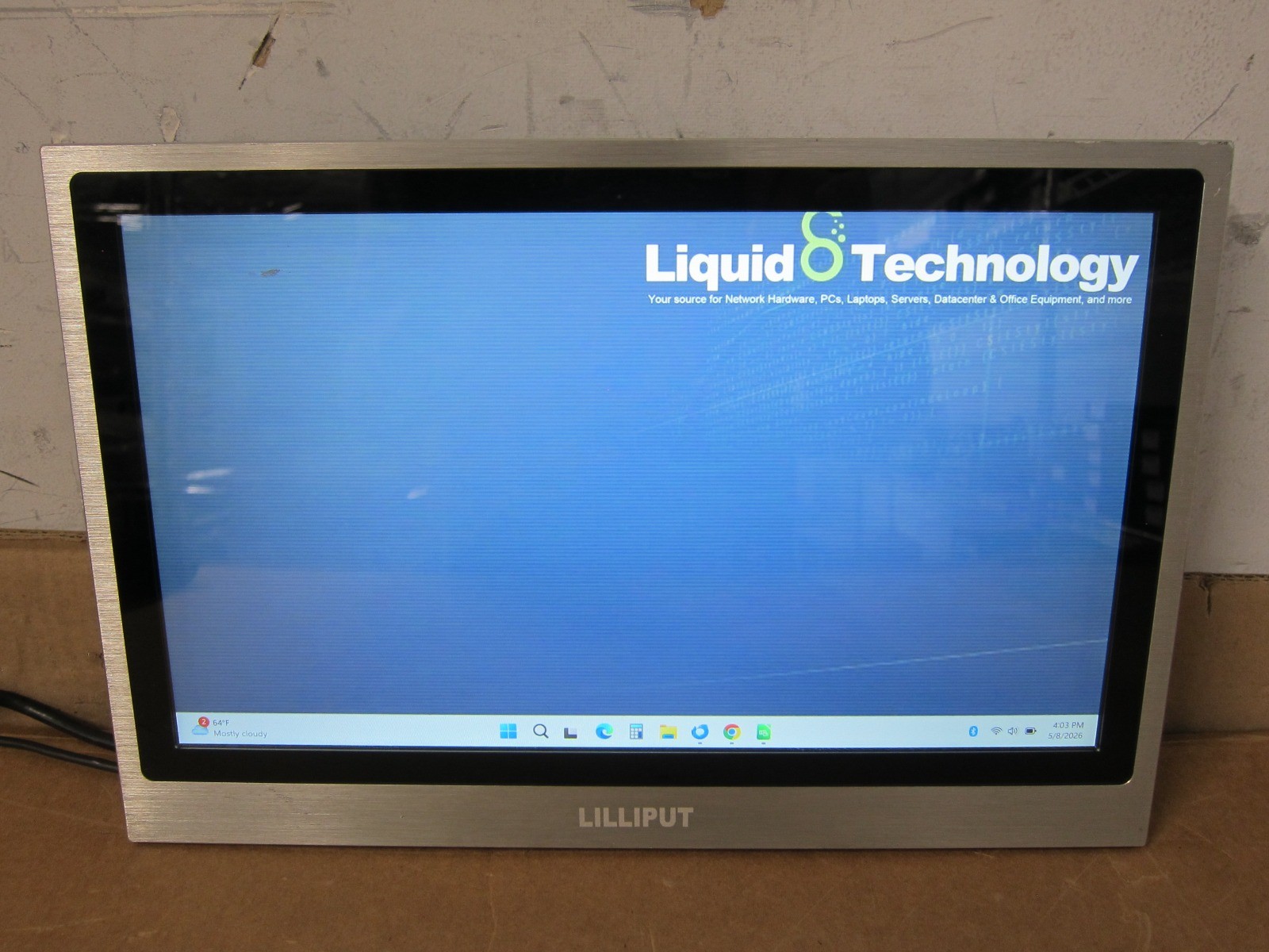 LILLIPUT	TK1330-NP/C/T 13.3" Metal Housing Industrial Touch LCD - Grade A