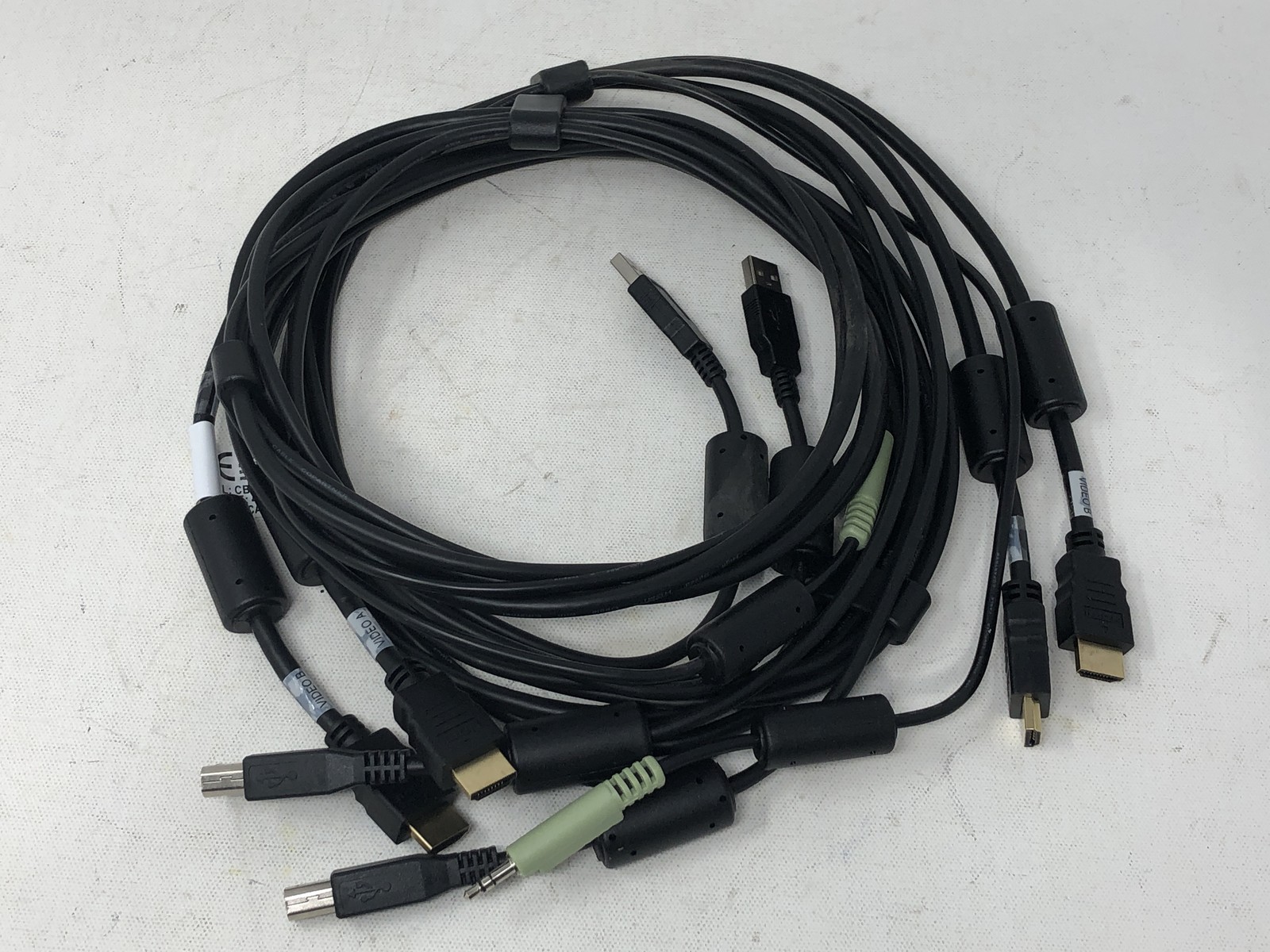 Vertiv CBL0116 Avocent USB Dual-HDMI KVM Cable with Audio & CAC - 6ft