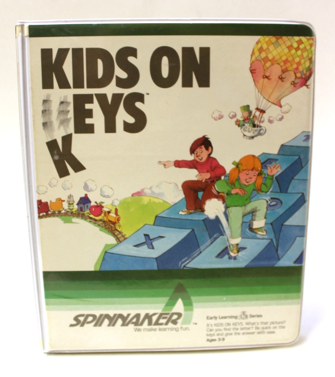 Vintage 1980's Spinnaker Kids On Keys Apple II Software