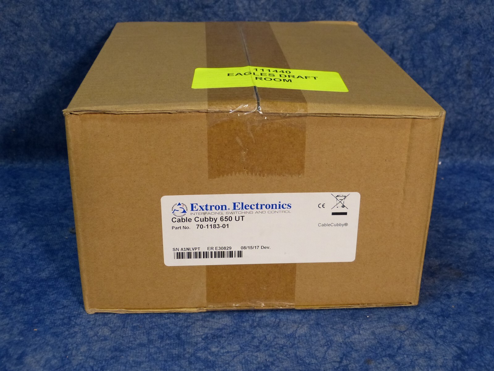 Extron Cable Cubby 650 UT 70-1183-01 Under-Table Cable Access AV Enclosure (A1)