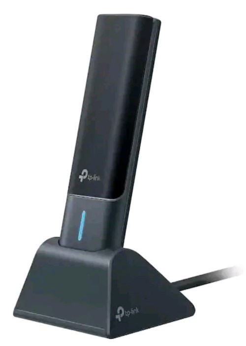 Brand New TP-Link AXE5400 WiFi 6E High Gain Wireless USB Adapter TXE5400UH Black