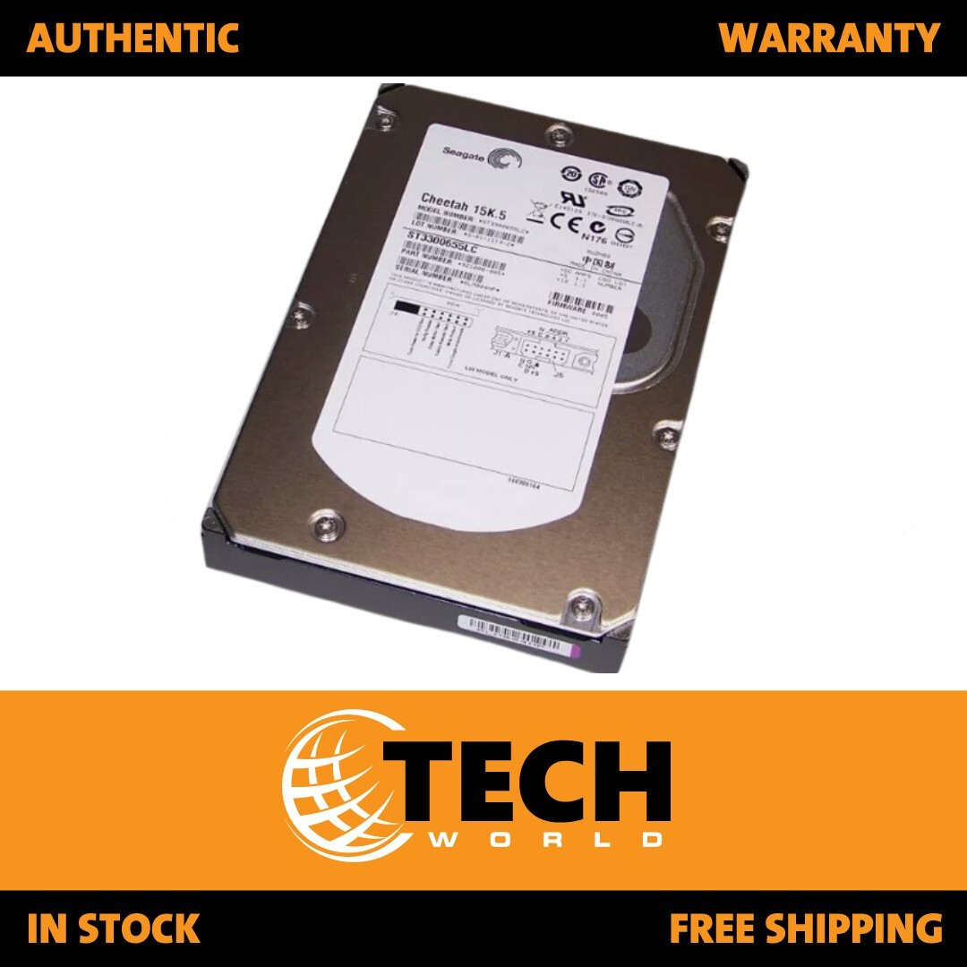 SEAGATE/HP ST3300655LC/412751 016/BF3008B26C 300GB 15K.5 U320 80-PIN Hard Drive