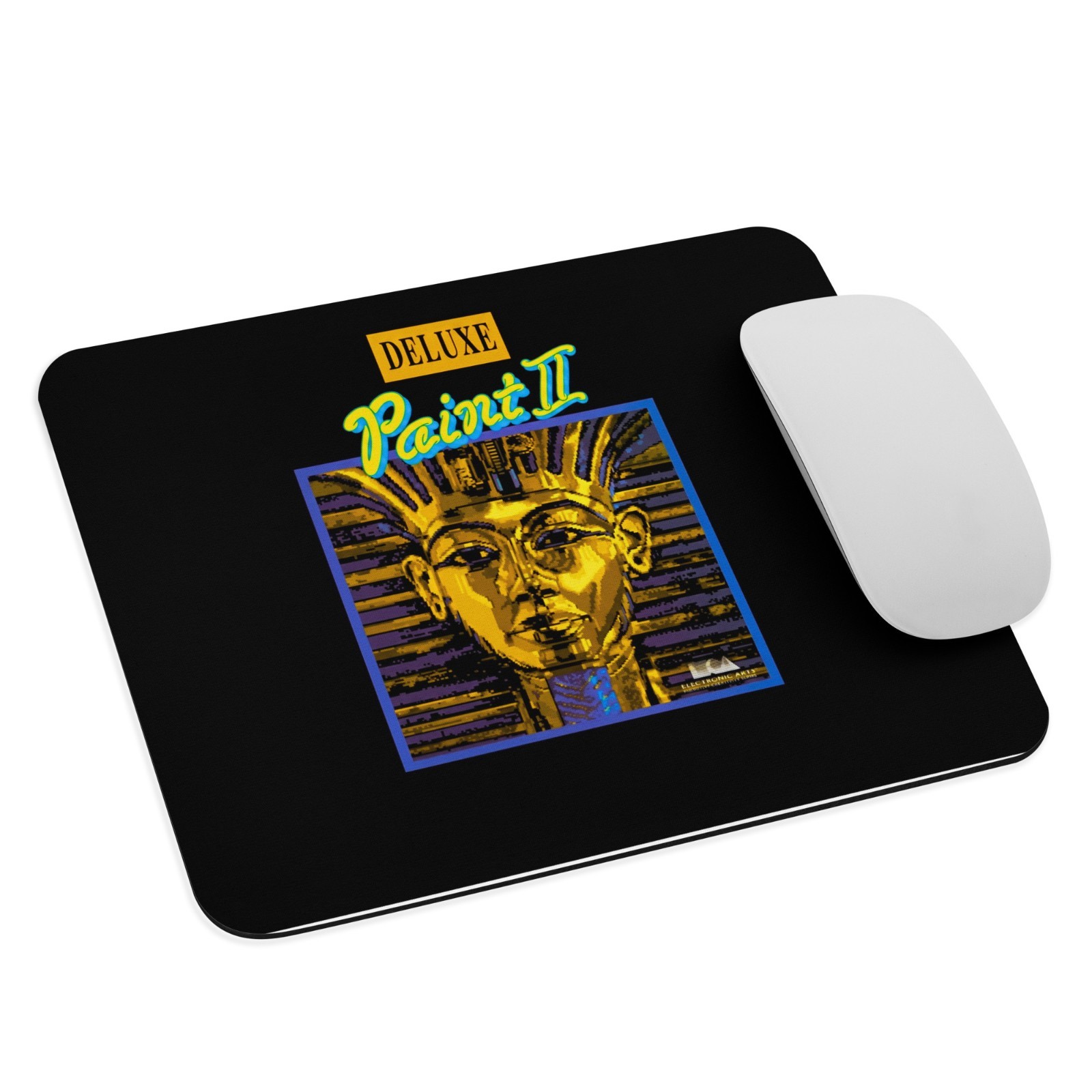 Deluxe Paint 2 Amiga Mouse Pad - 9.5" x 7.75" - Pixel Art Nostalgia Desk Mat