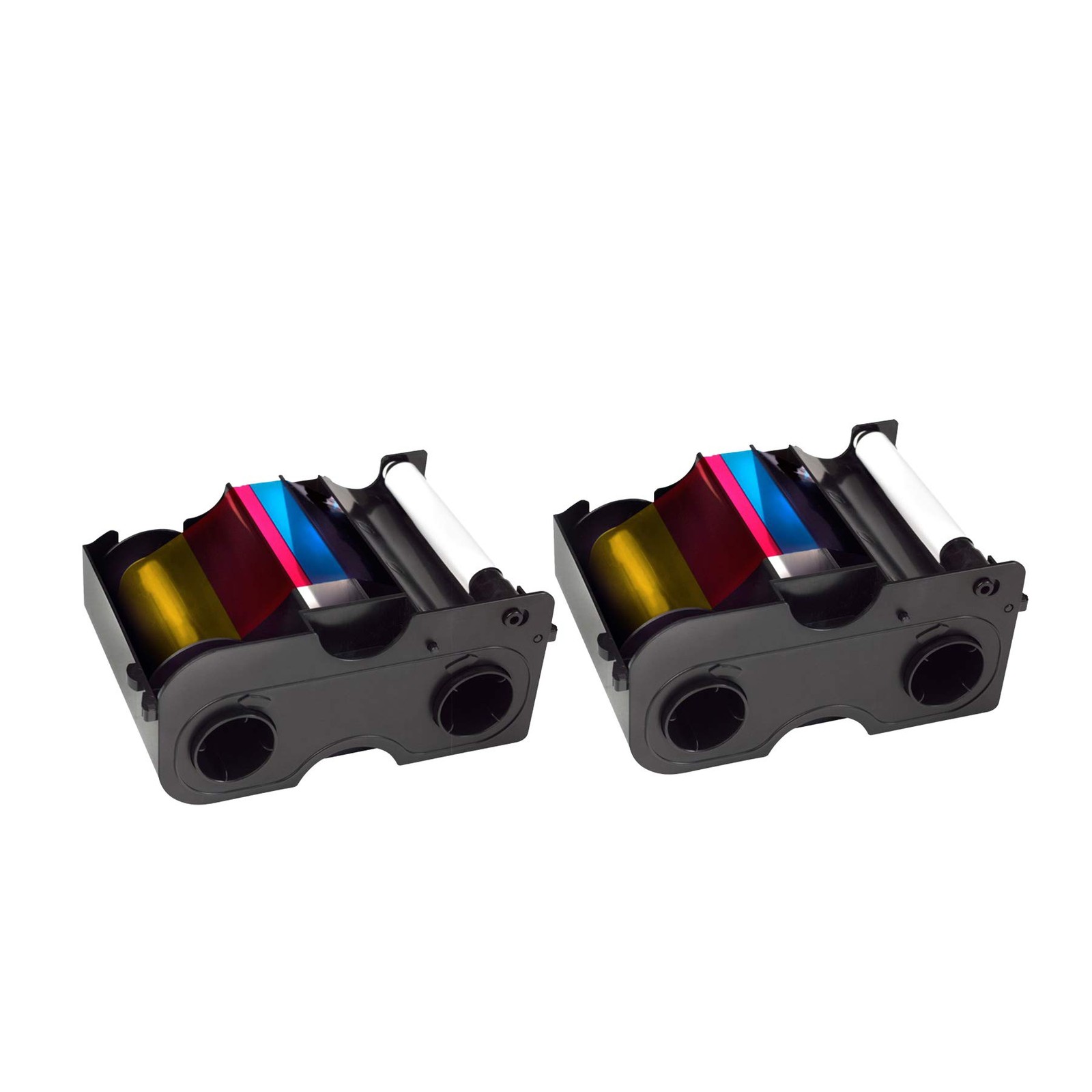Bodno 2 x Fargo 45000 Color Ribbon - YMCKO - 250 Prints Software Demo