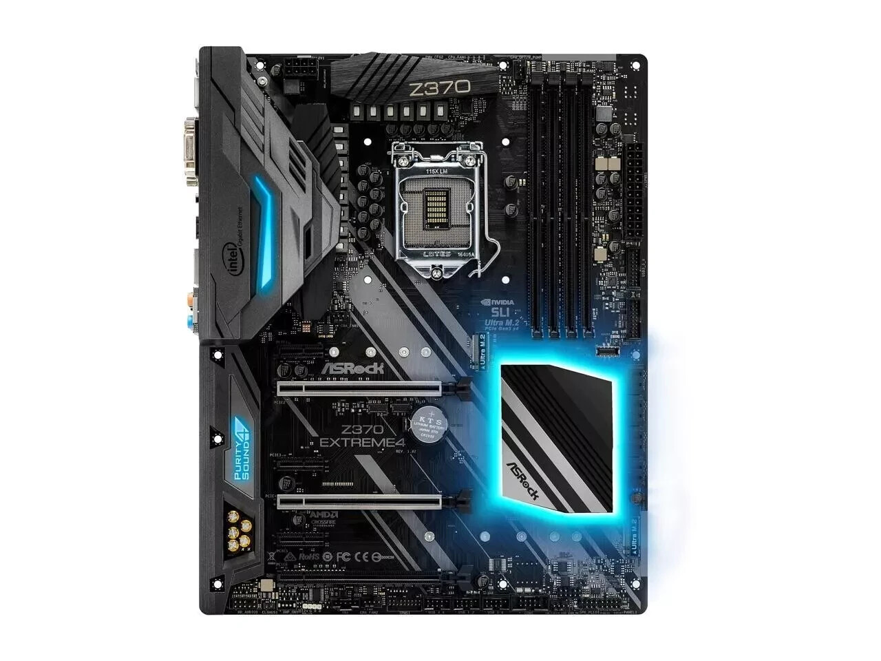 ASRock Z370 Extreme4 LGA 1151 (300 Series) Intel Z370 ATX Intel Motherboard