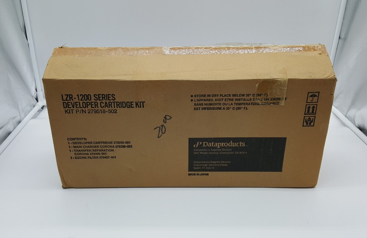 Dataproducts Developer Cartridge Kit P/N 279518-502