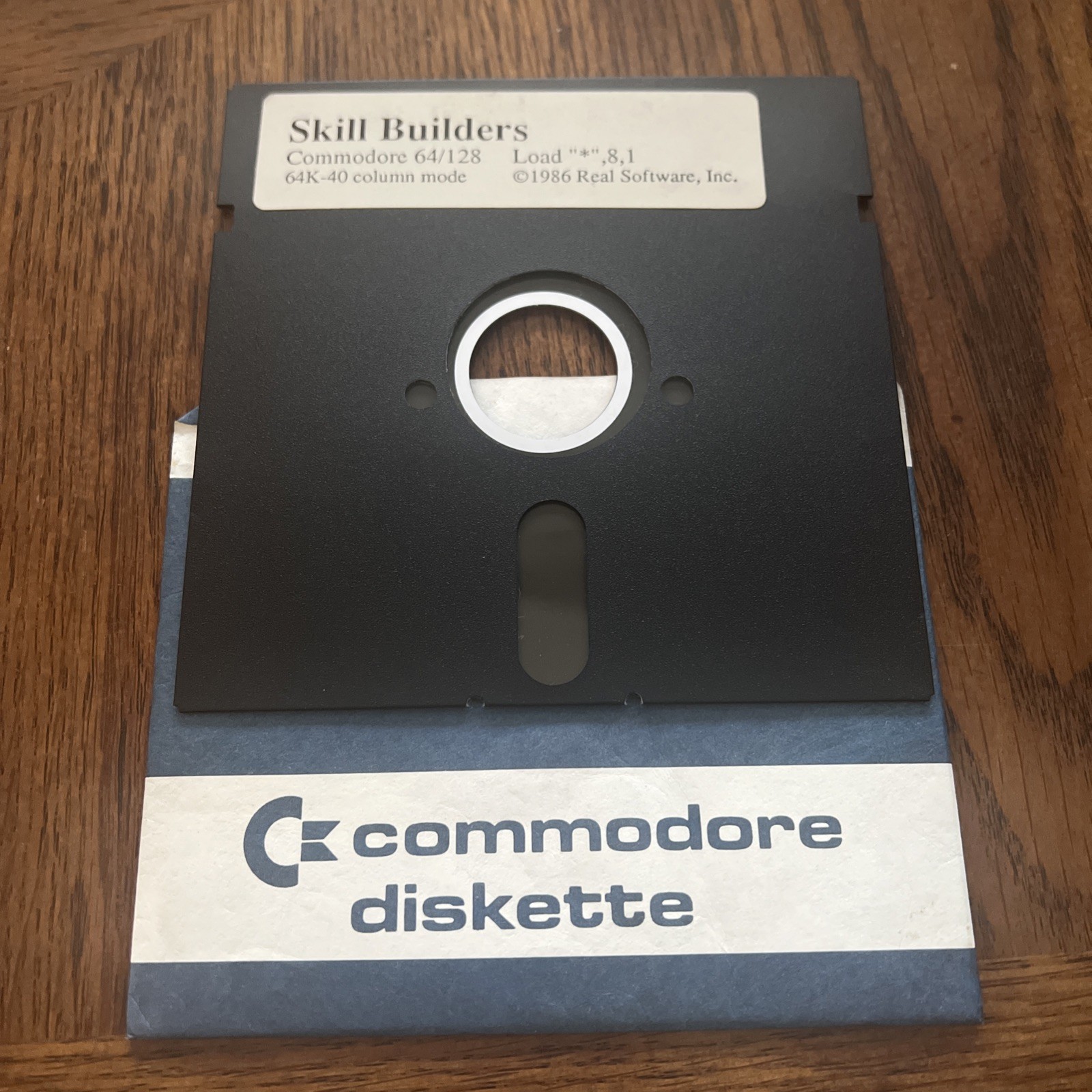 Skill Builders Commodore 64/128 - 5.25 Media
