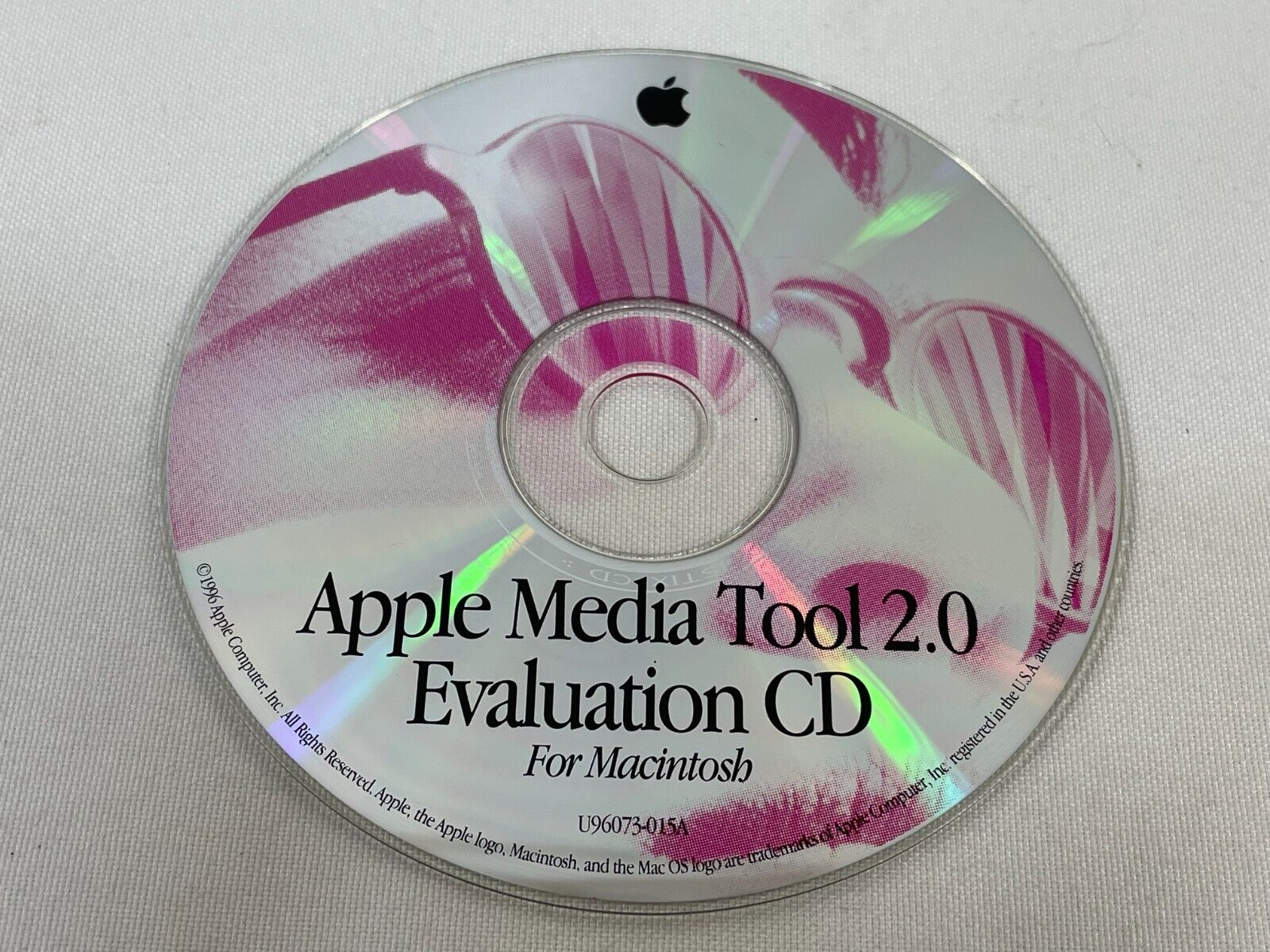 Vintage 1996 Apple Media Tool 2.0 Evaluation CD-ROM Software Disc ONLY