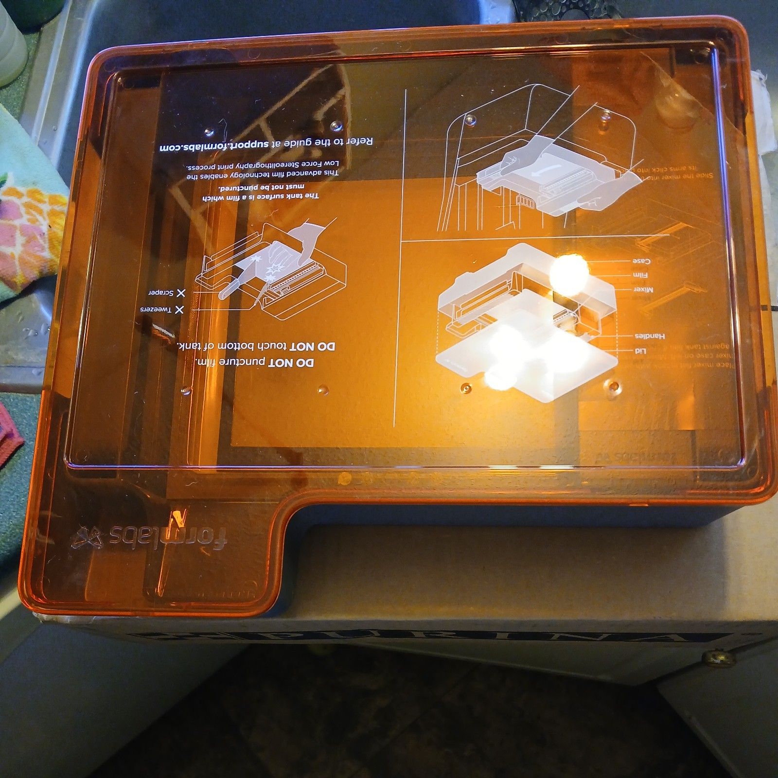 Formlabs Resin Tank