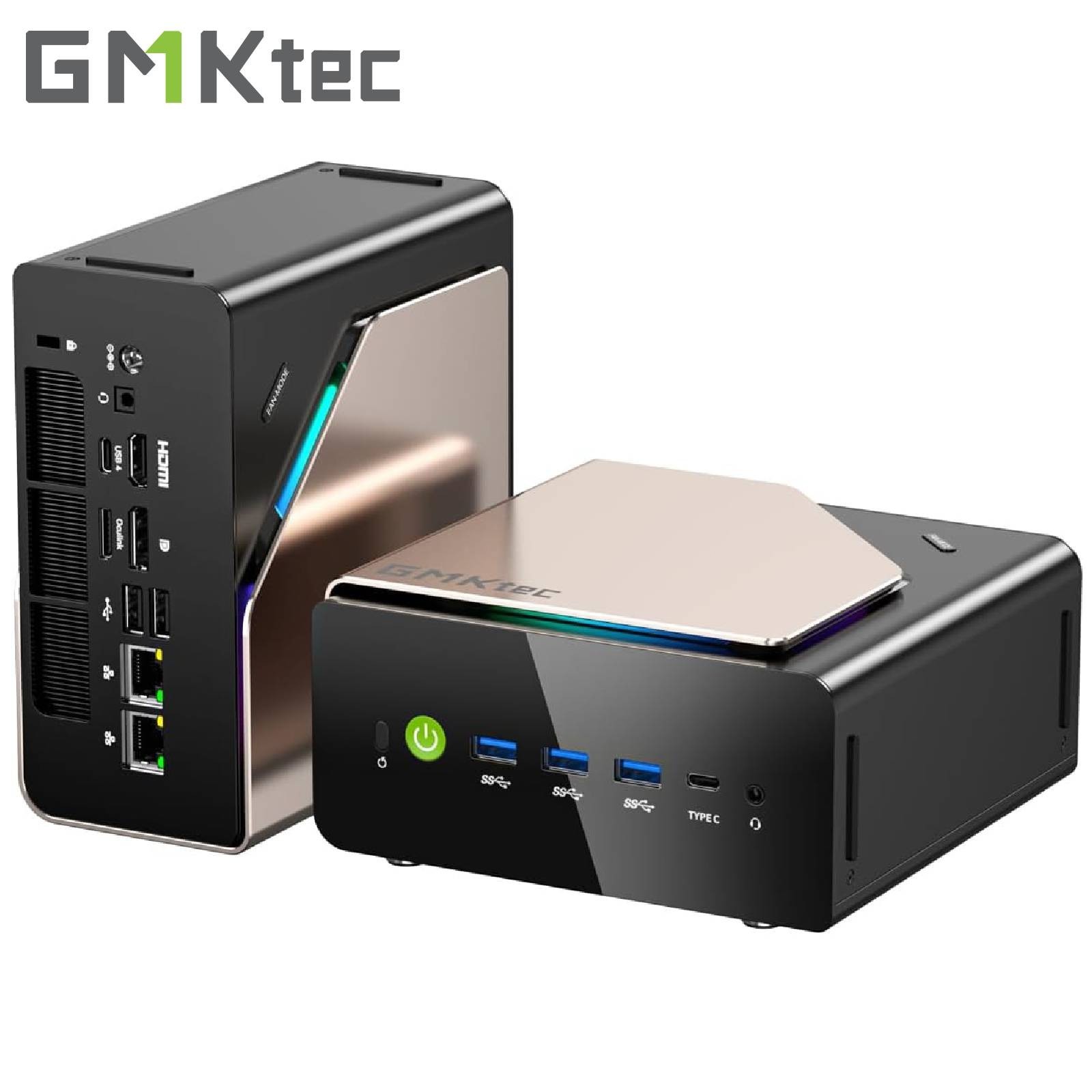 GMKtec EVO-T1 Mini PC AI Intel Ultra 9 285H 16C/16T 5.4GHz 32GB DDR5 RAM 1TB SSD