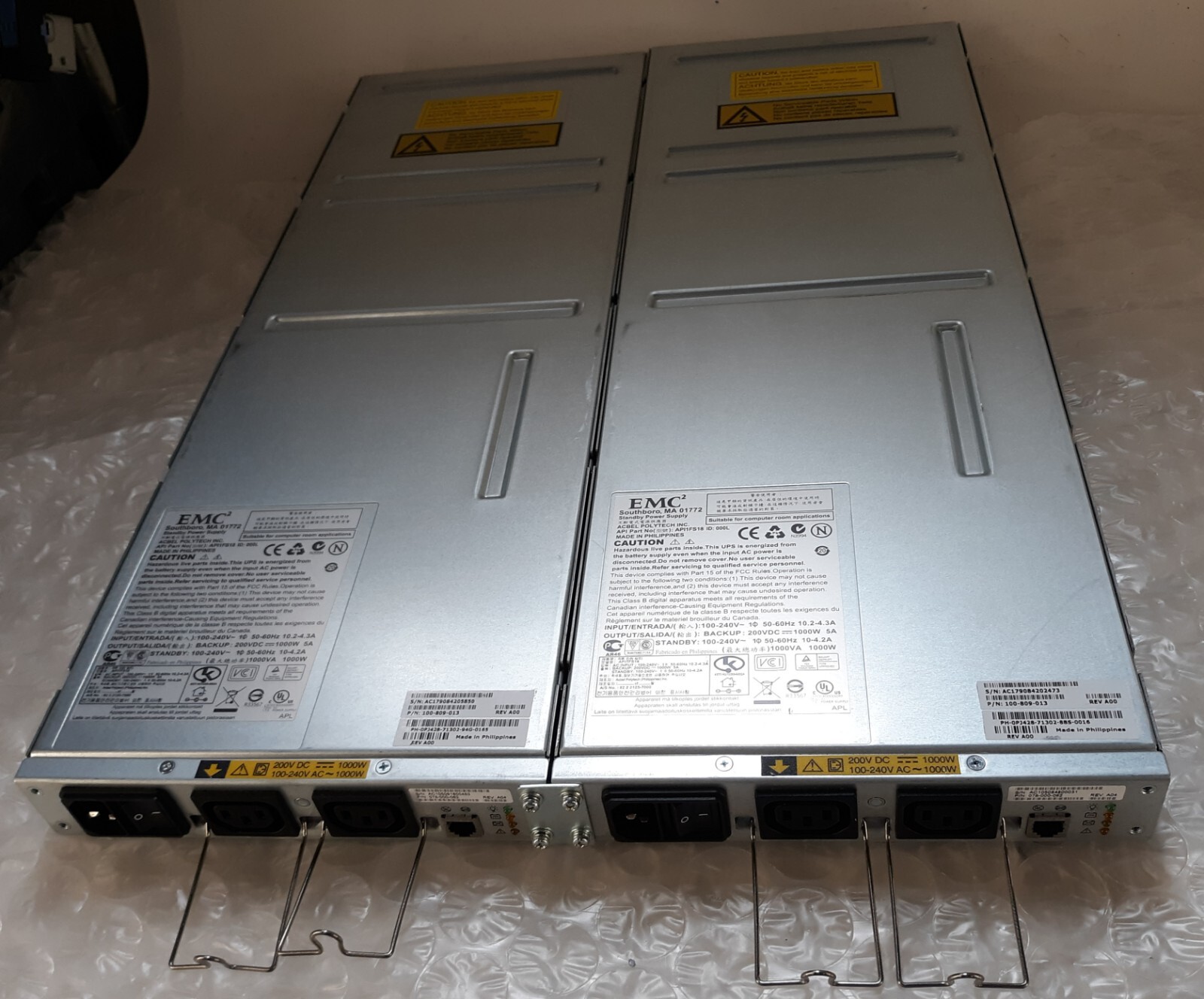 Pair of EMC2 API1FS18 1000w Power Supply