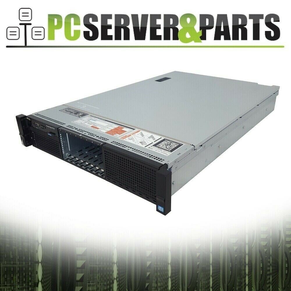 Dell R720 8B SFF 20-Core 2.80GHz Xeon E5-2680 v2 384GB 8x 1.2TB 2.5" 10K H710