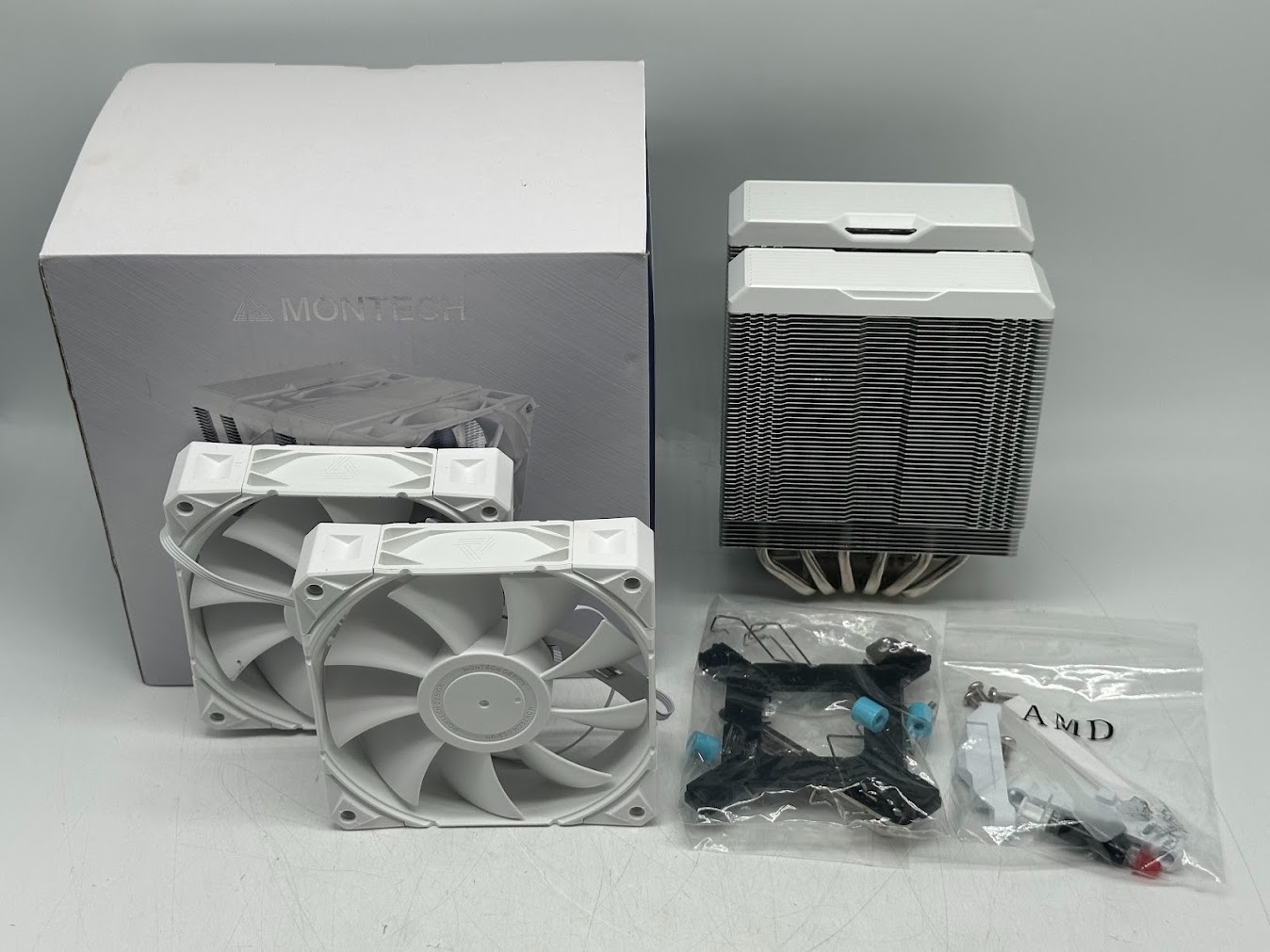 Montech NX600 Tower CPU Air Cooler - White