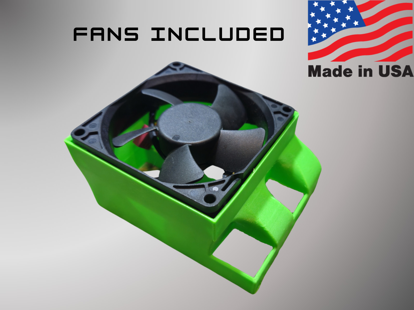 Nvidia DUAL Tesla GPU Cooling Fan Shroud L40 L40G H100 Accelerator Card AI