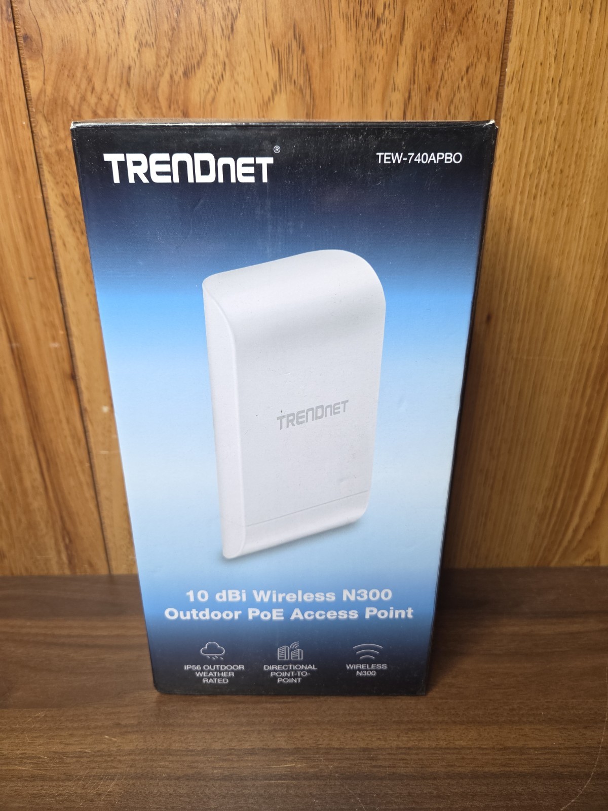 TRENDnet TEW-740APBO N300 2.4 GHz 10dBi Outdoor PoE Access Point Ip56 N300 