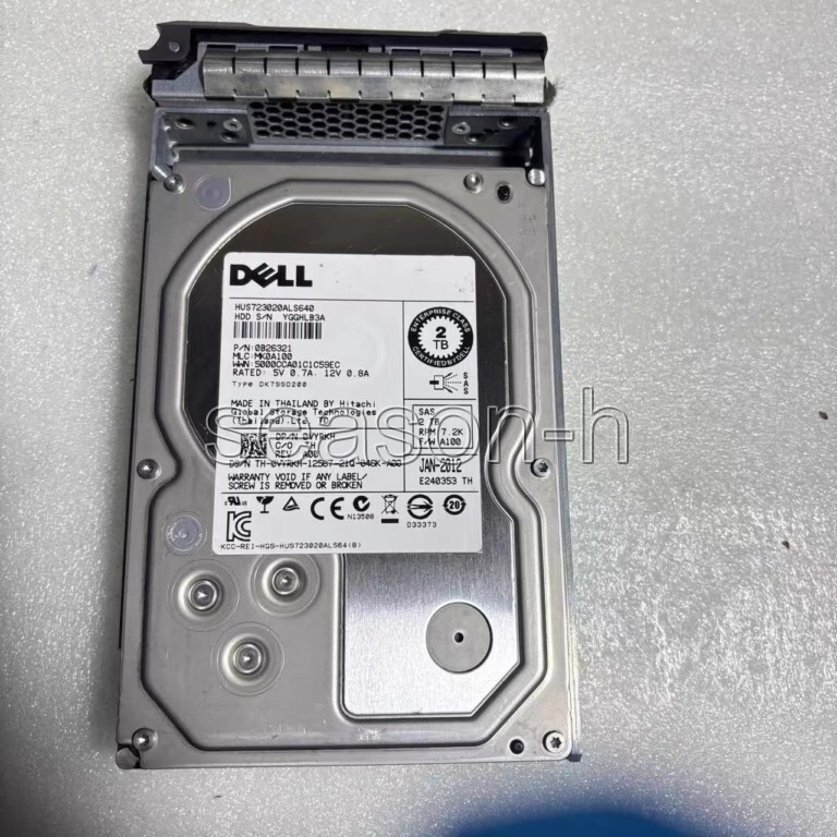 DELL 0VYRKH HUS723020ALS640 2TB 7.2K 64MB SAS-2 3.5''