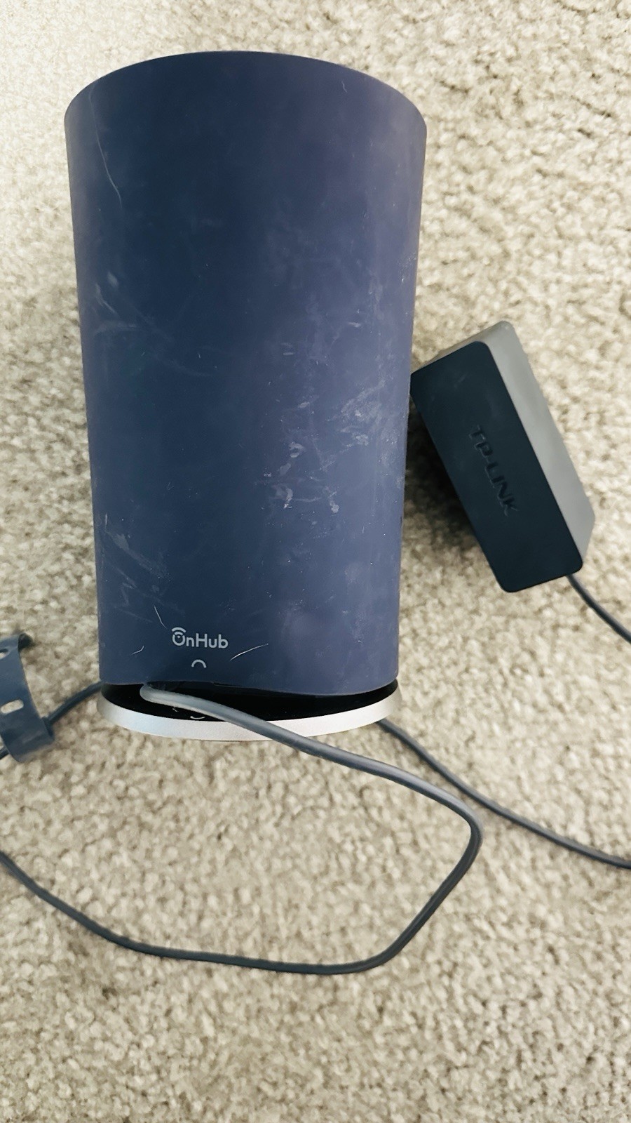 TP-Link OnHub AC1900 Mbps 1-Port Gigabit Wireless AC Router (TGR1900BLK)