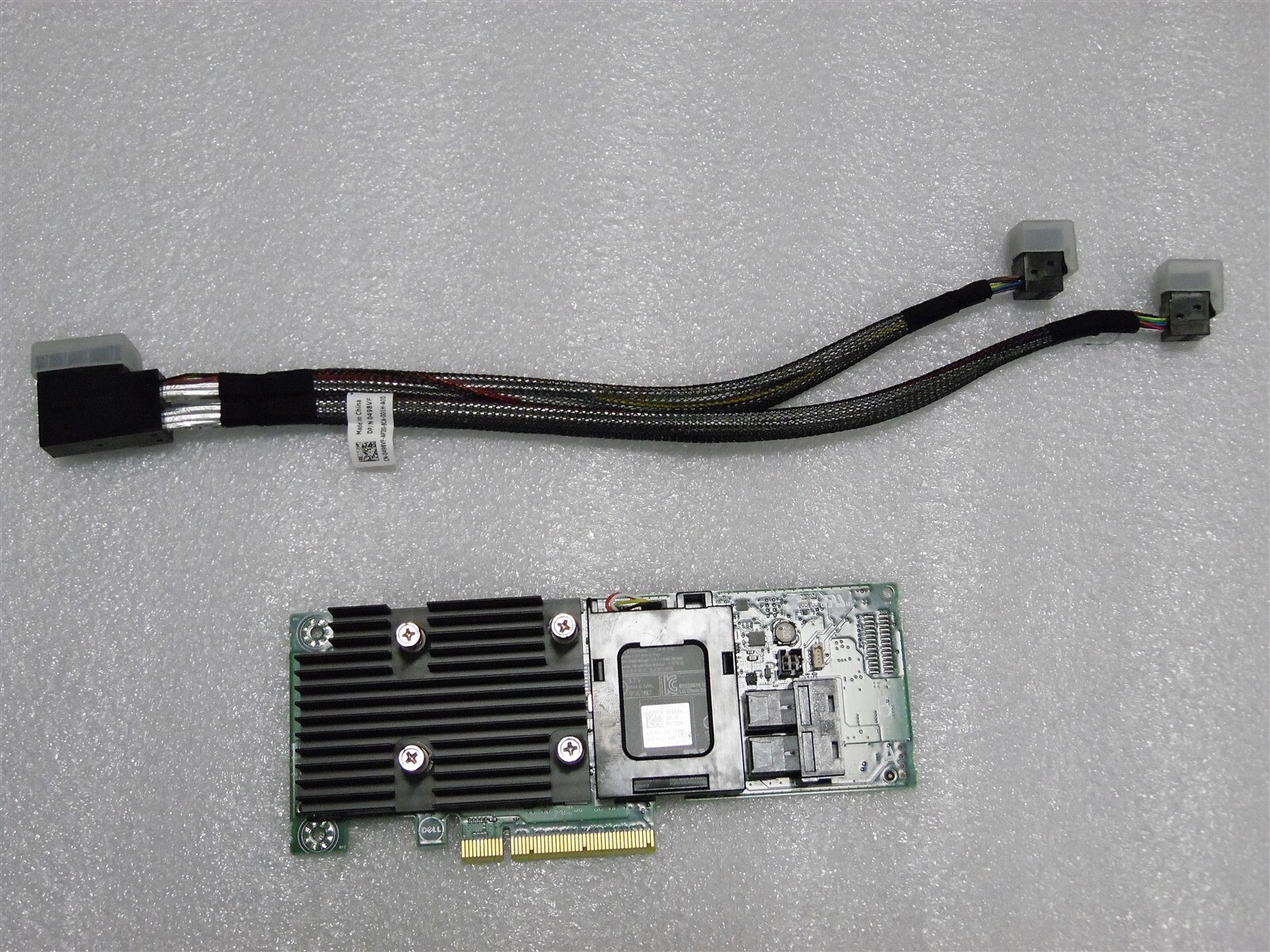 DELL EMC 8 HDD BACKPLANE H730P PCI RAID CABLE POWEREDGE SERVER R540 498VF J14DC