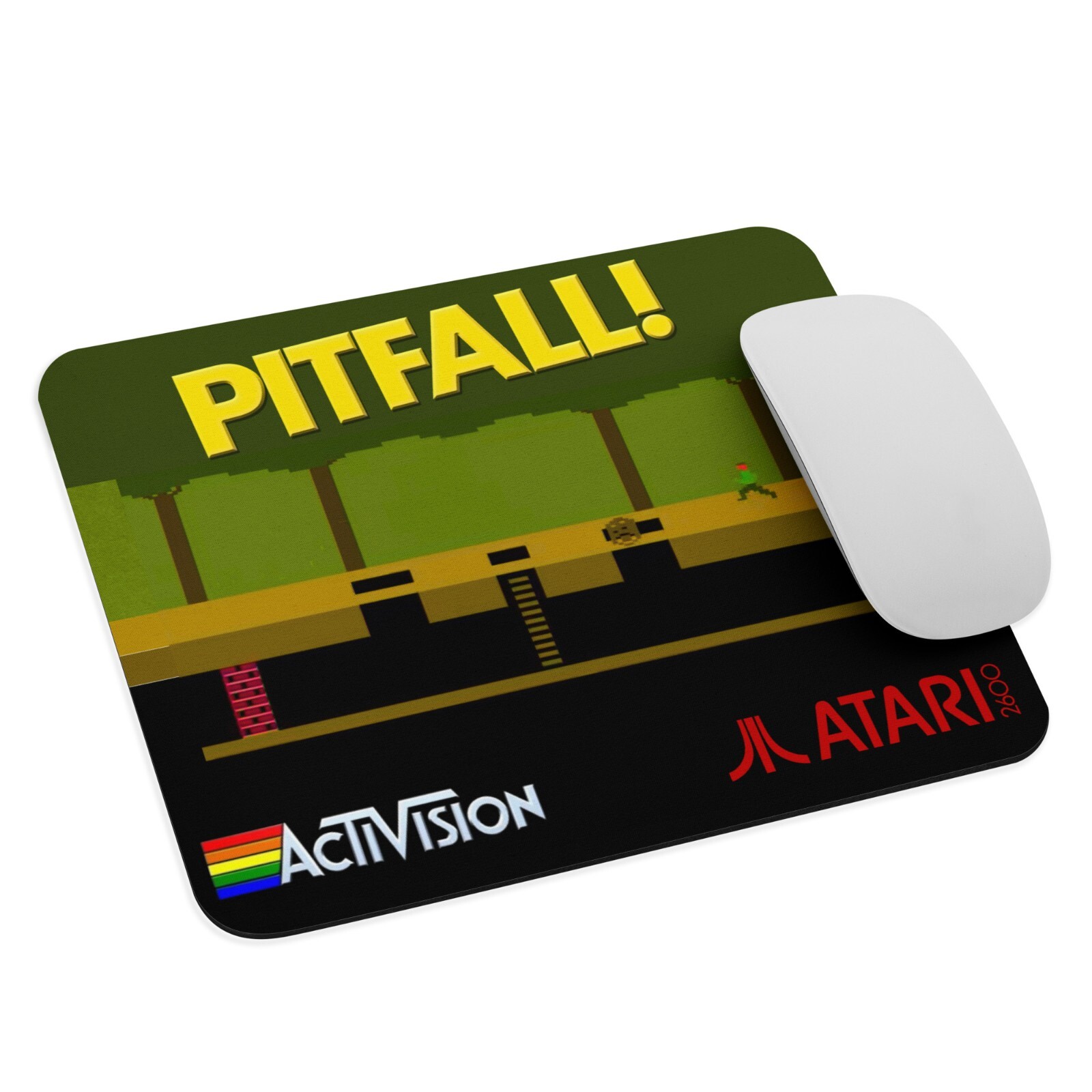 Pitfall Atari 2600 - Mouse Pad NEW 9.5" x 7.75" Best Gift for Retro Gamer