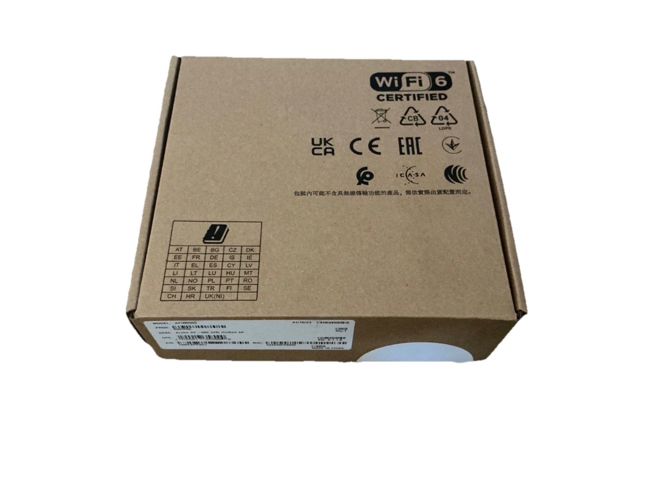 New Aruba AP-505 Dual-Band WiFi 6 Wireless Access Point R2H29A (APIN0505)