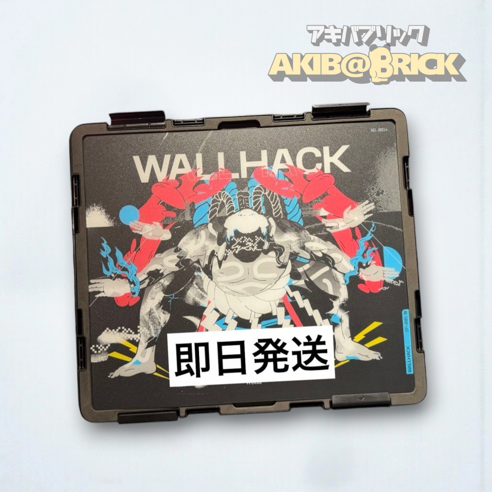 WALLHACK  SP-005 WOK22 Shibuya Parco Exclusive Limited Glass Mouse Pad Used JPN