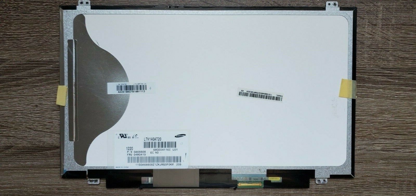 Samsung 14" LTN140AT20 Laptop LED Screen Display WXGA HD GLOSSY