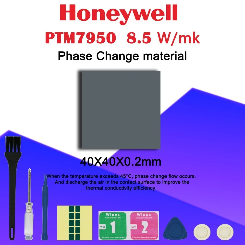 Genuine Honeywell PTM7950 Phase Change Thermal Pad. UK SERLLER (fast delivery)