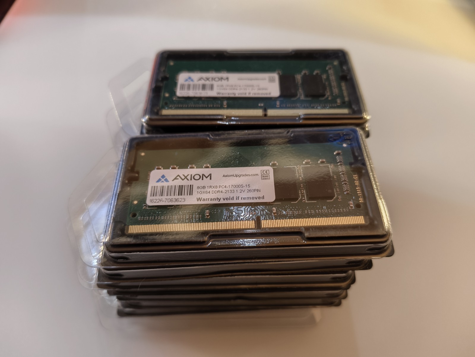 Axiom 8GB DDR4-2133 SODIMM RAM (16 Modules/128Gb Total) - NEW