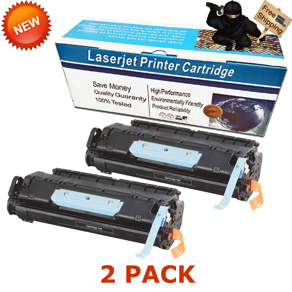 2PK 106 Toner Cartridge For Canon MF6530 MF6540 MF6550 MF6560 MF6580 MF6590