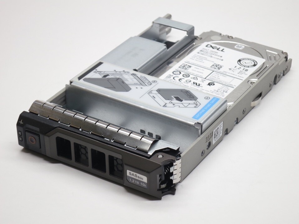 34XWC DELL 1.2TB 10K SAS 3.5" Hybrid 6Gb/s HDD KIT Factory Sealed