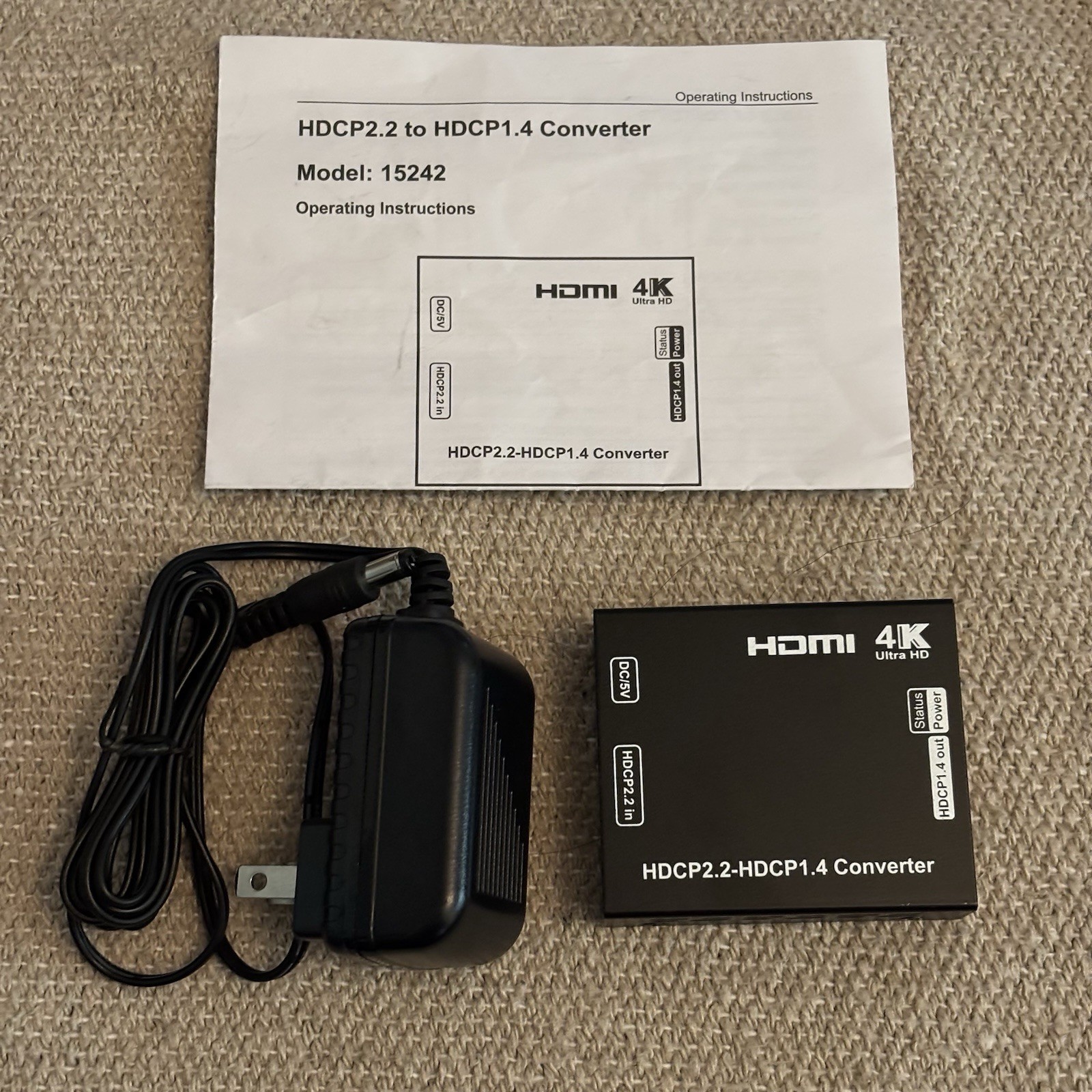 Monoprice Blackbird 4K Pro HDCP Converter 15242