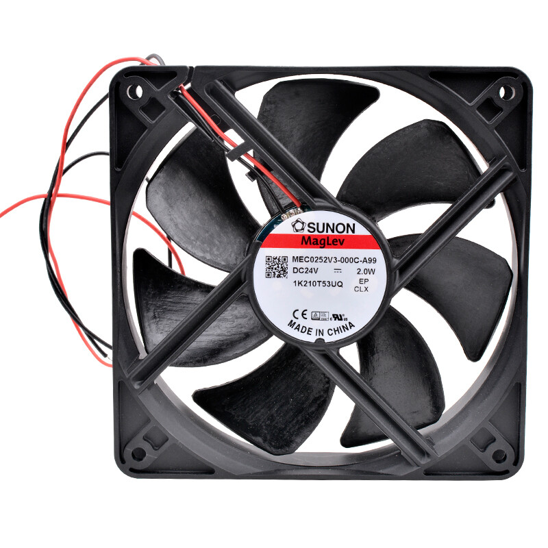 1pcs SUNON MEC0252V3-000C-A99 12025 24V 2.0W 12CM Magnetic Inverter Cooling Fan