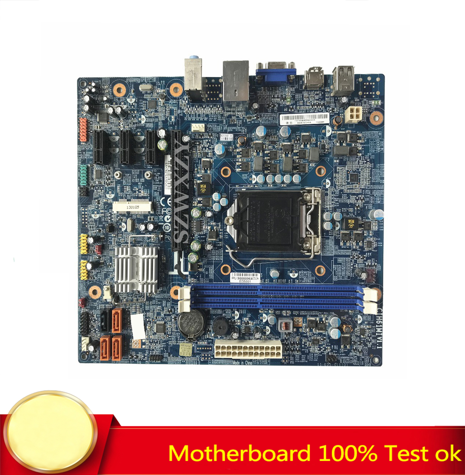 FOR Lenovo H430 H520S D230 T410 Motherboard CIH61MI V1.1 90000964 100% Test Work